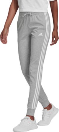 Adidas 3 store stripe joggers womens