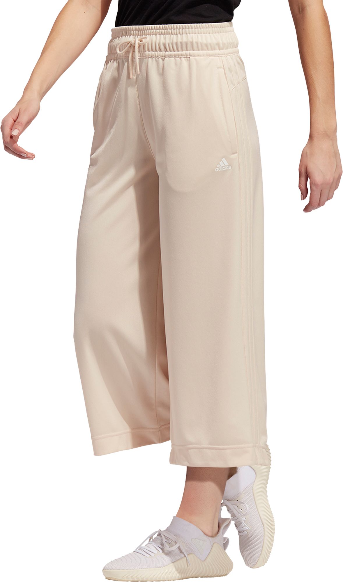 adidas wide leg pants womens