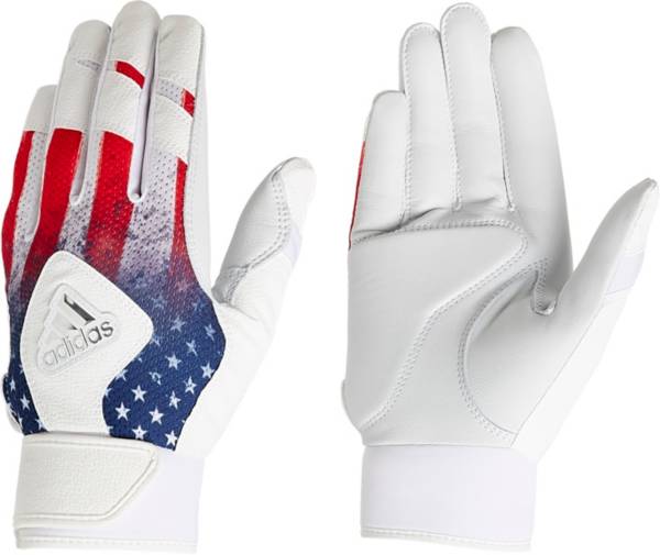 adidas Women's USA Softball Batting Gloves
