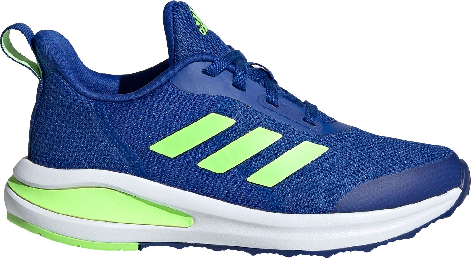 blue and green adidas shoes