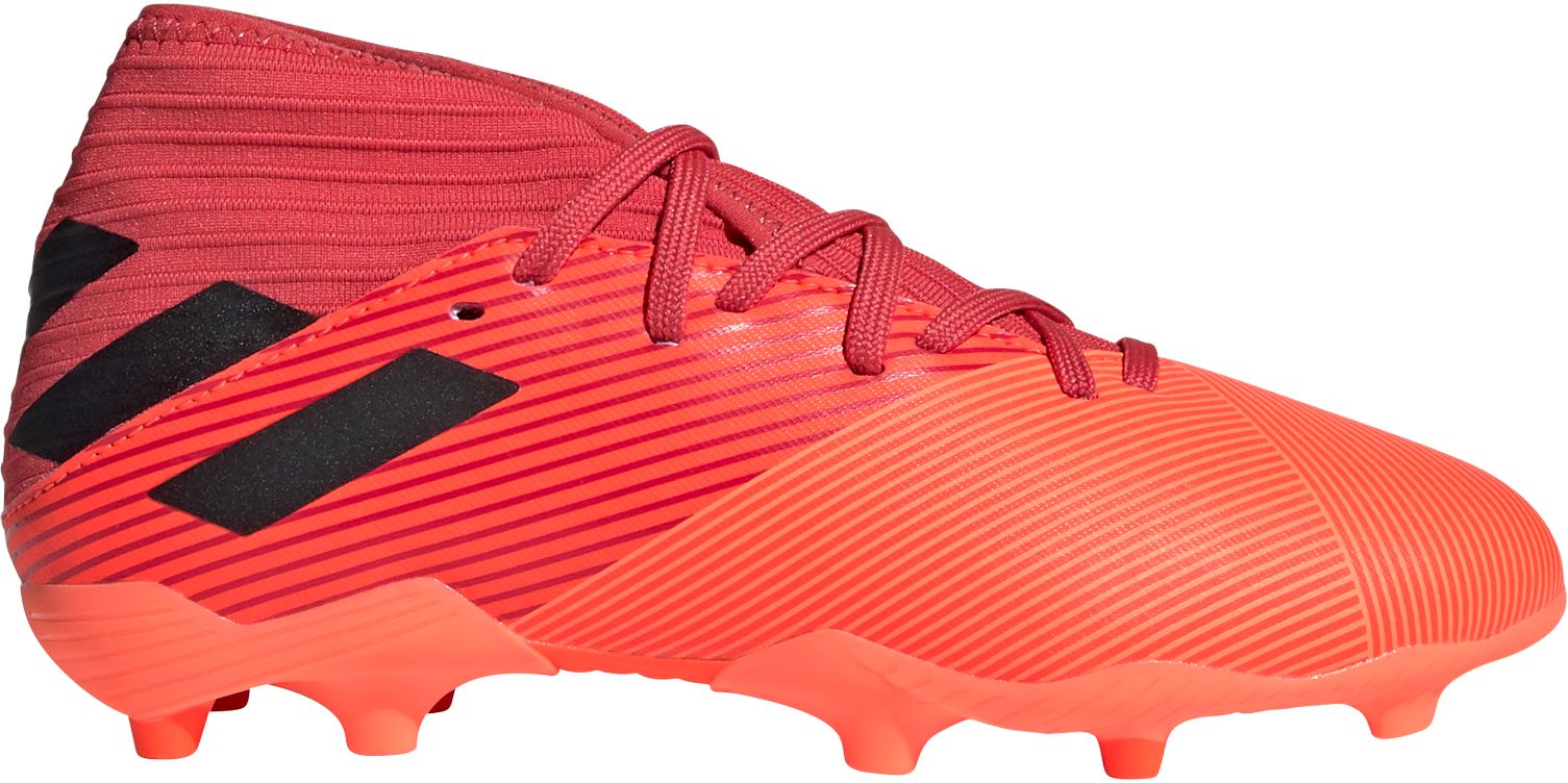 coral soccer cleats