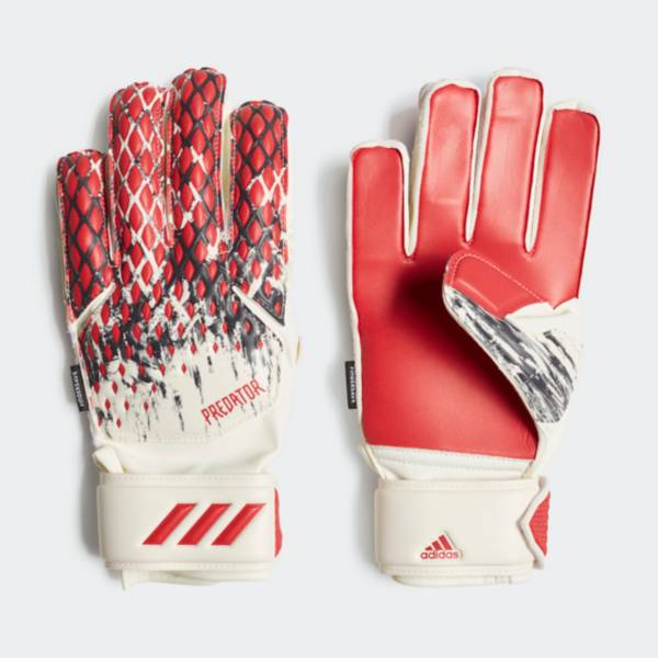 adidas Junior Predator Fingersave 20 Soccer Goalkeeper Gloves