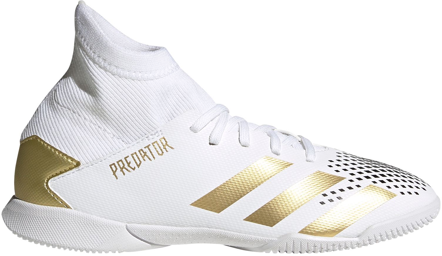 gold indoor soccer shoes