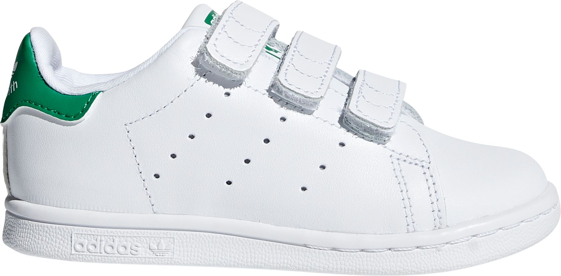 all white stan smith youth