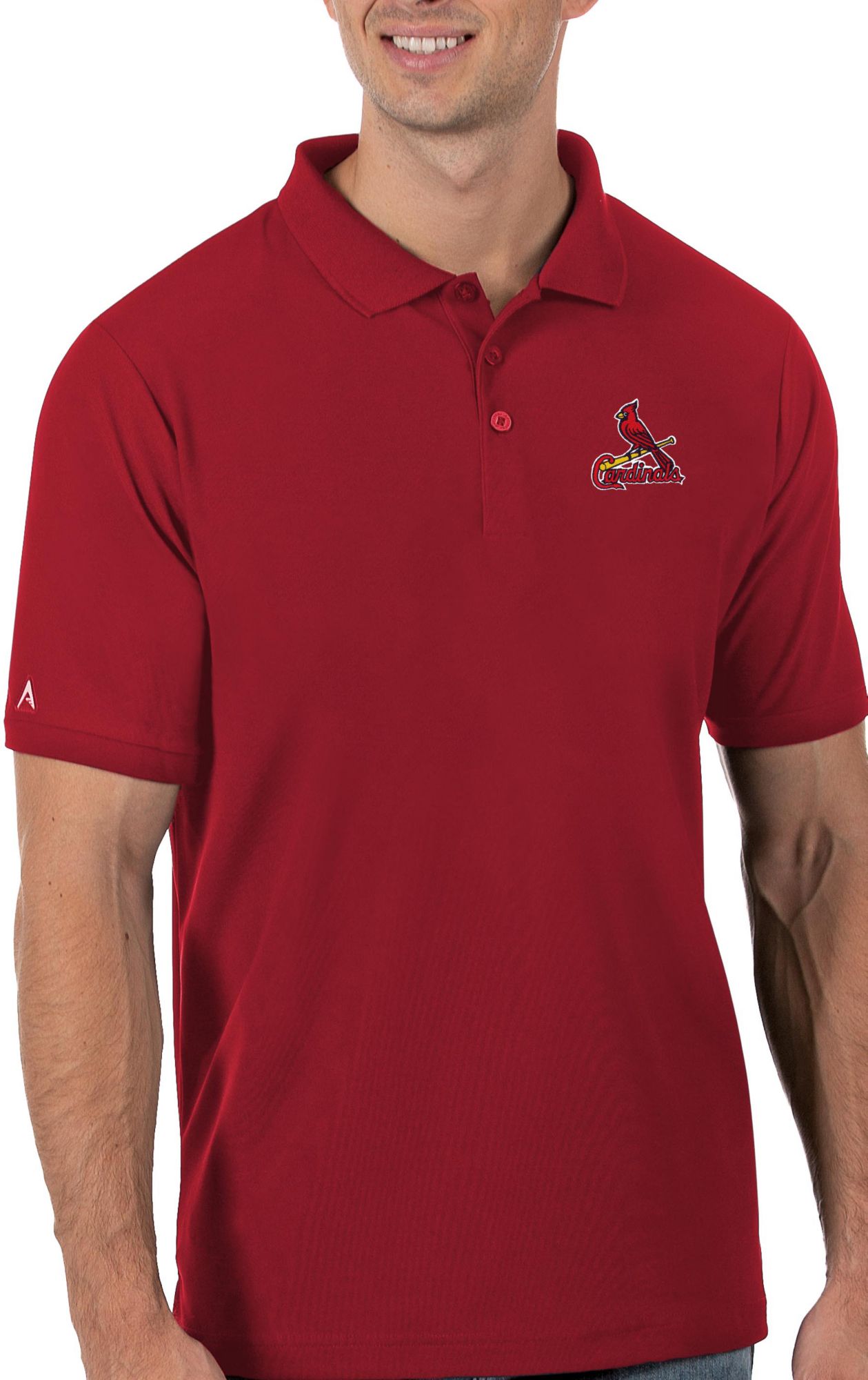 Antigua Men's St. Louis Cardinals Legacy Polo