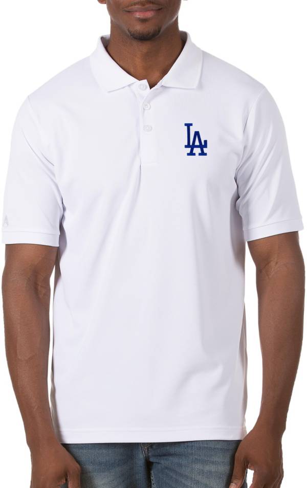 Antigua Men's Los Angeles Dodgers White Legacy Polo product image