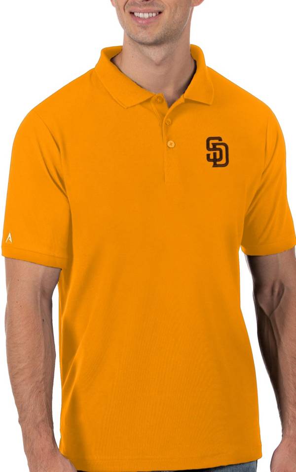 Antigua Men's San Diego Padres Gold Legacy Polo Dick's Sporting Goods