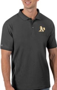 Dick's Sporting Goods Antigua Men's Oakland Athletics Gold Legacy Polo