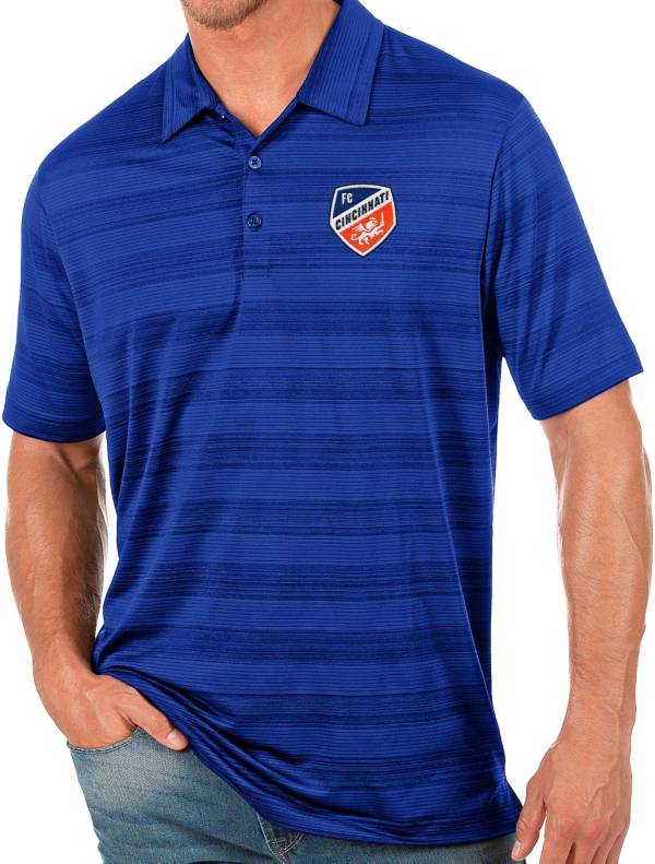 Antigua Men's FC Cincinnati Royal Compass Polo product image