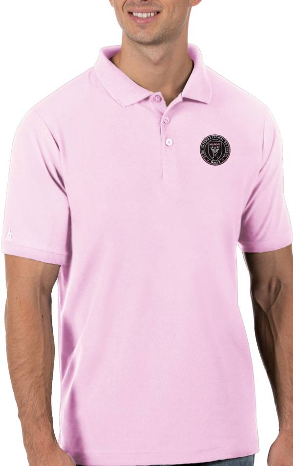 Antigua Men's Inter Miami CF Pink Legacy Pique Polo product image