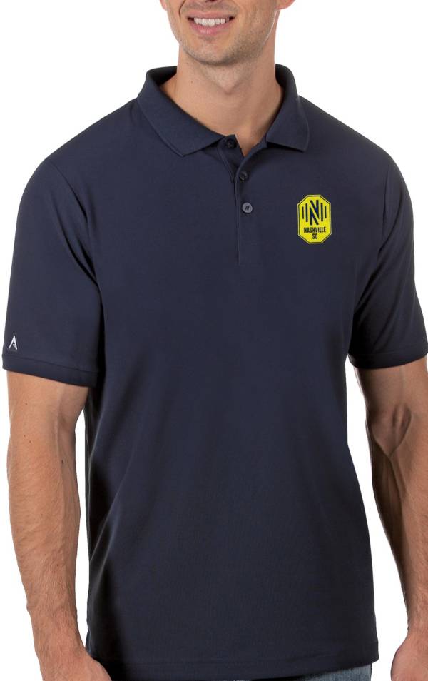 Antigua Men's Nashville SC Navy Legacy Pique Polo product image