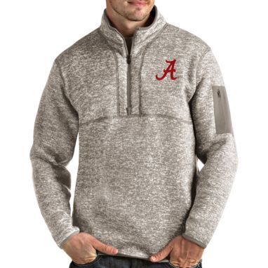 sorry, Antigua Men's Alabama Crimson Tide Oatmeal Fortune Pullover Jacket is currently out of stock