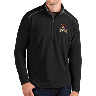 sorry, Antigua Men's East Carolina Pirates Glacier Quarter-Zip Black Shirt is currently out of stock