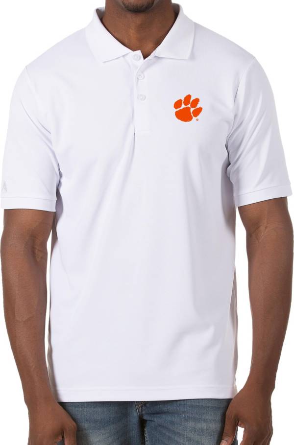 Antigua Womens Detroit Tigers Compass Golf Polo