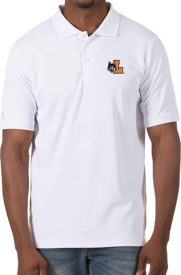 New Orleans Saints Antigua Balance Polo - White