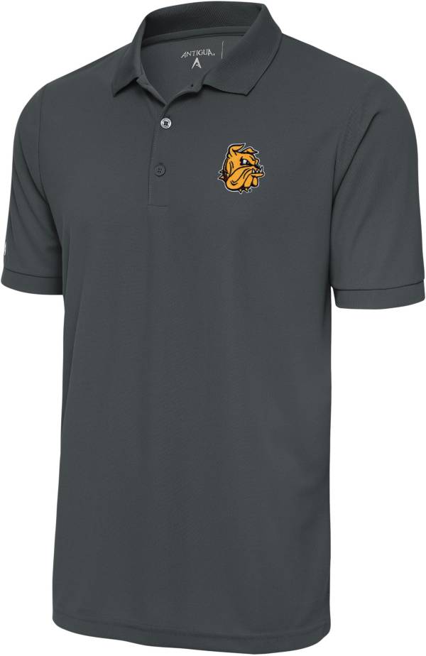 Antigua Men's Minnesota-Duluth  Bulldogs Grey Legacy Pique Polo product image