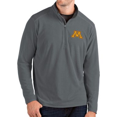 sorry, Antigua Men's Minnesota Golden Gophers Grey Glacier Quarter-Zip Shirt is currently out of stock