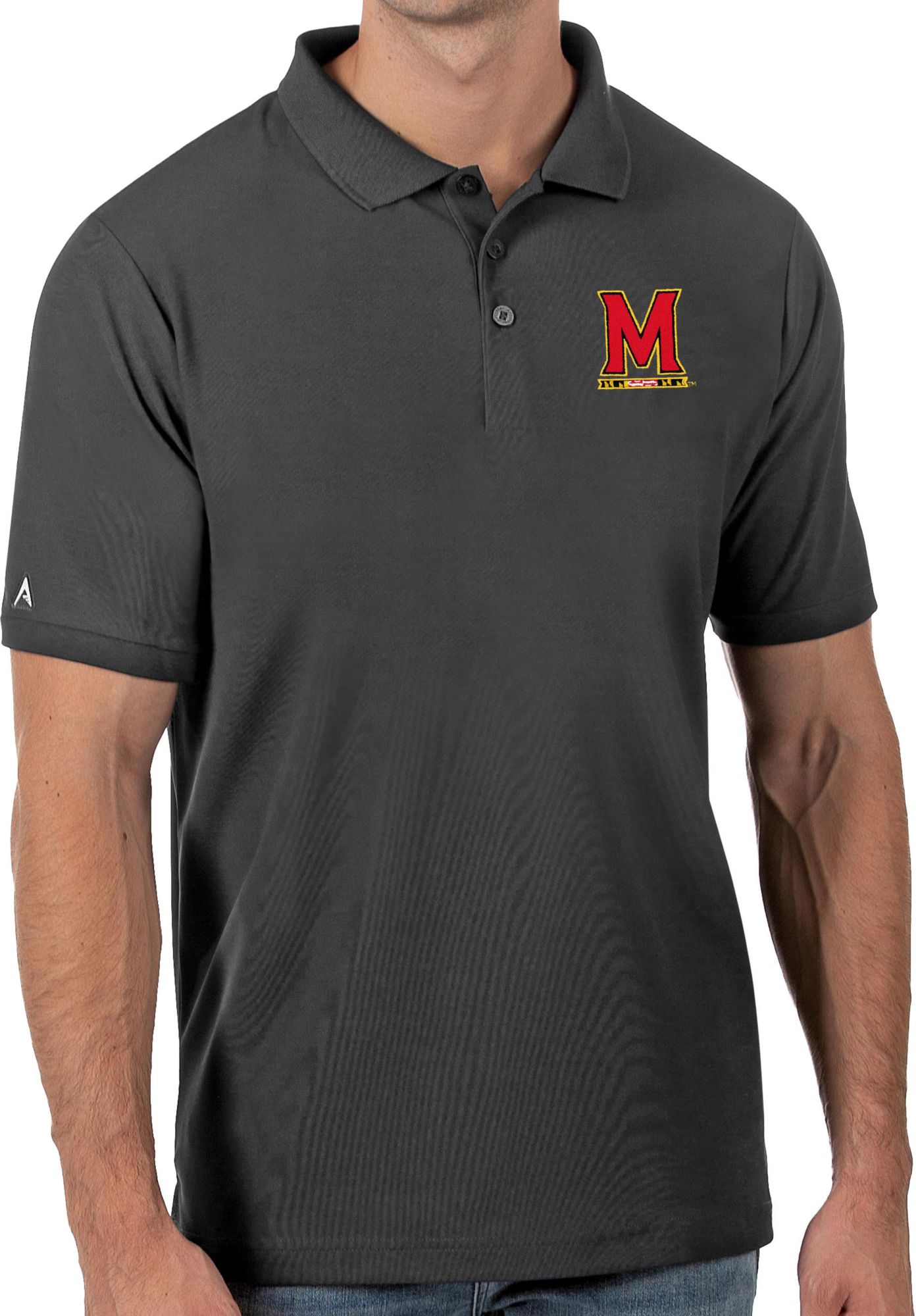 Antigua Men's Maryland Terrapins Legacy Pique Polo