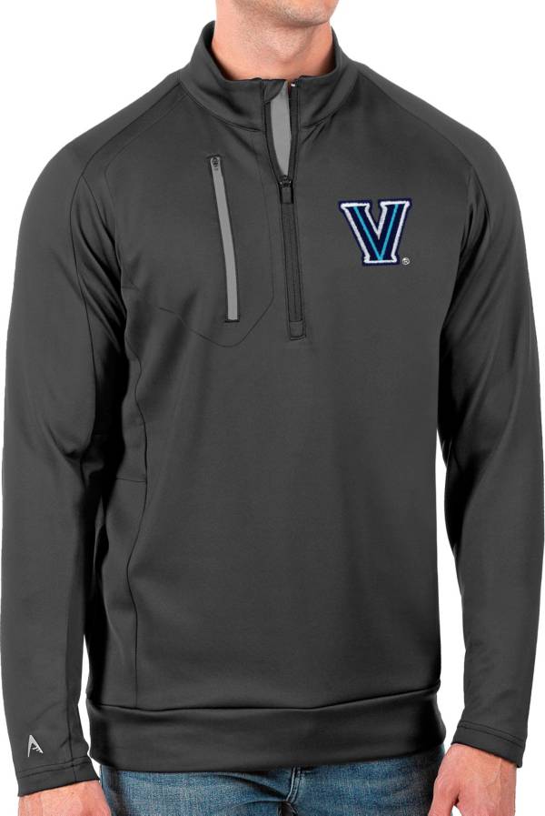 Antigua Men's Villanova Wildcats Grey Generation Half-Zip Pullover Shirt product image