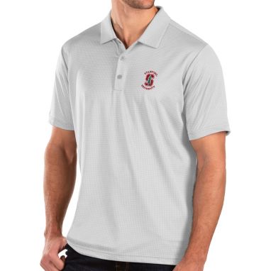 sorry, Antigua Men's Stanford Cardinal Balance White Polo is currently out of stock
