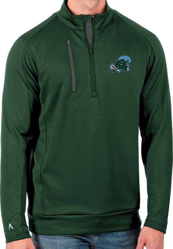 Antigua Men's Tulane Green Wave Olive Generation Half-Zip Pullover ...