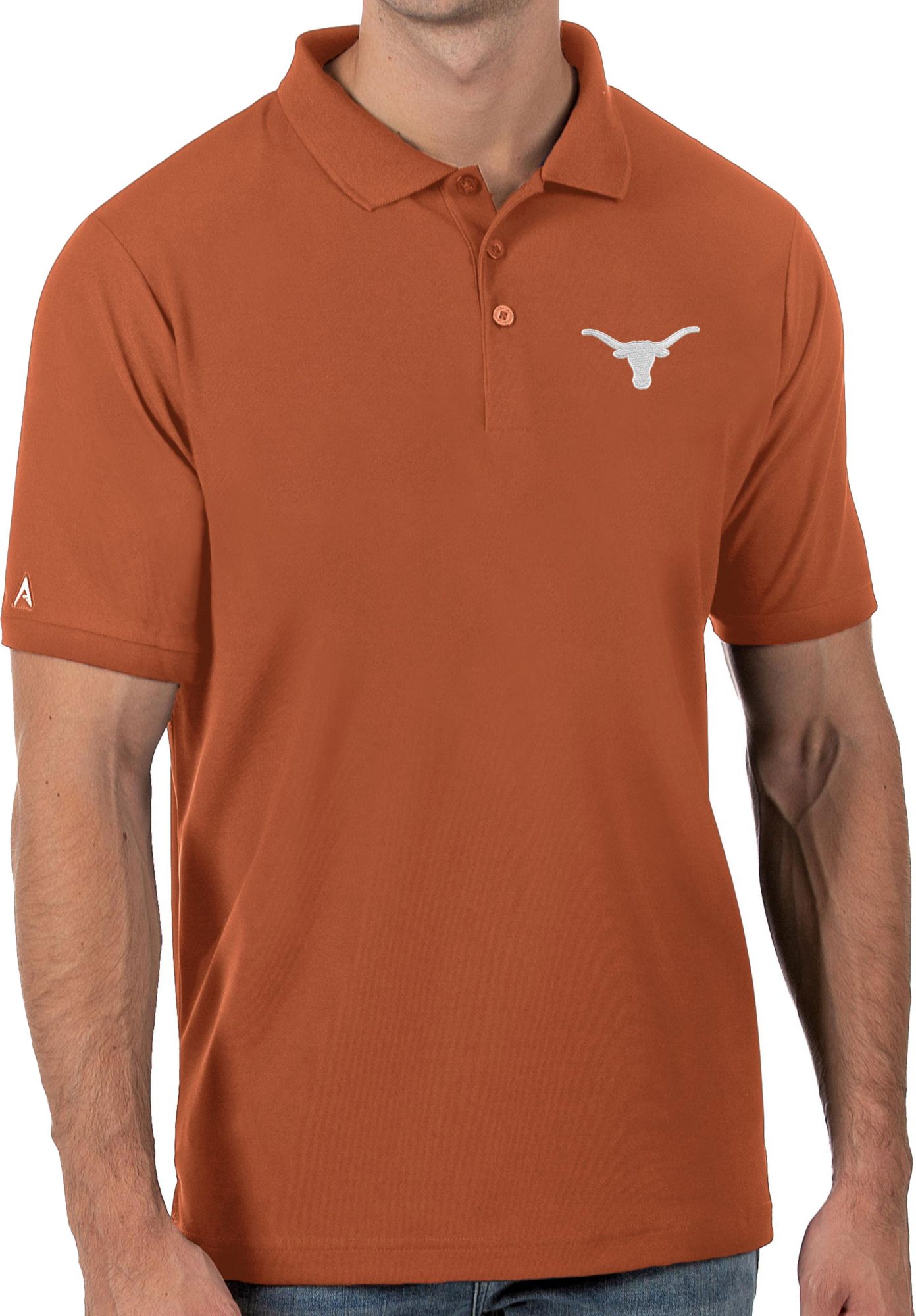 burnt orange mens polo shirts