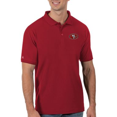 sorry, Antigua Men's San Francisco 49ers Red Legacy Pique Polo is currently out of stock