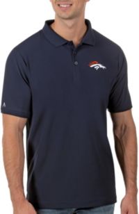 Antigua Apparel / Men's Denver Broncos Engage Orange Performance Polo