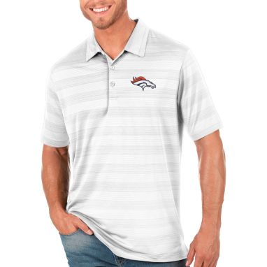 sorry, Antigua Men's Denver Broncos Compass White Polo is currently out of stock