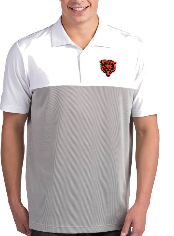 Antigua Men's Chicago Bears White Venture Polo