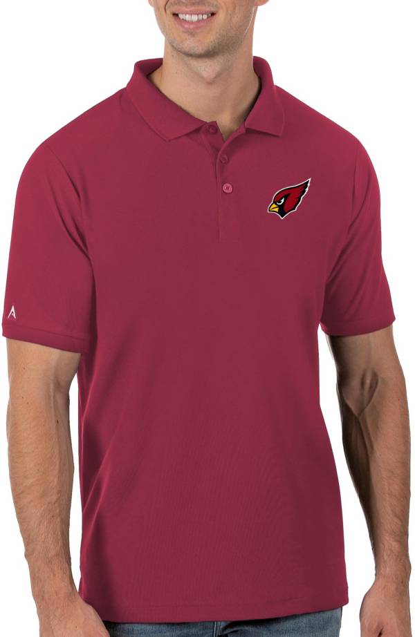 Antigua Men's Arizona Cardinals Red Legacy Pique Polo | Dick's Sporting ...