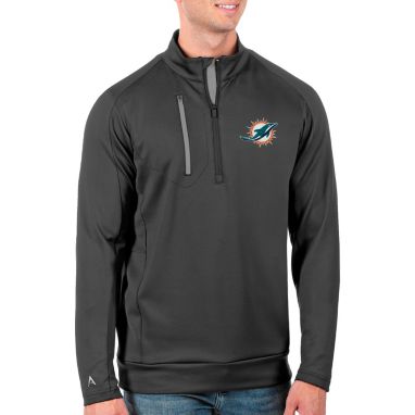 sorry, Antigua Men's Tall Miami Dolphins Carbon Generation Half-Zip Pullover is currently out of stock