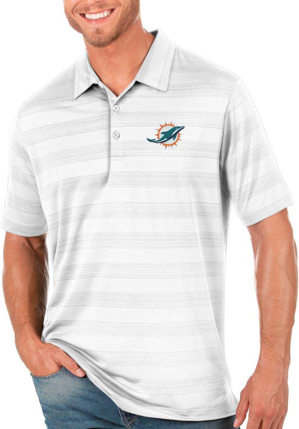 Nike Men's Miami Dolphins Rewind White/Orange Polo