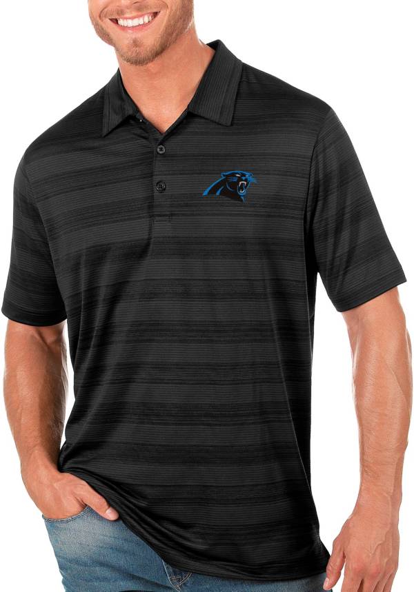 Nike Men's Carolina Panthers Franchise Black Polo