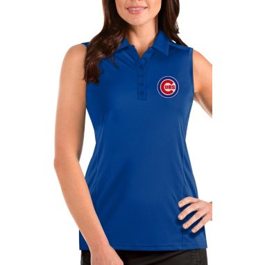 sorry, Antigua Women's Chicago Cubs Blue Tribute Sleeveless Polo is currently out of stock