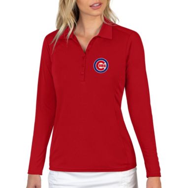 sorry, Antigua Women's Chicago Cubs Red Tribute Long Sleeve Performance Polo is currently out of stock
