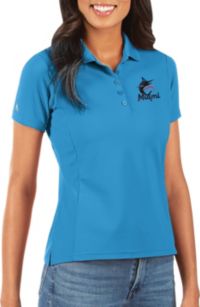 Dick's Sporting Goods Antigua Women's Miami Marlins Compass Carbon Polo