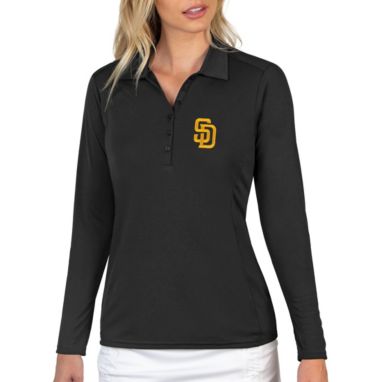 sorry, Antigua Women's San Diego Padres Grey Tribute Long Sleeve Performance Polo is currently out of stock