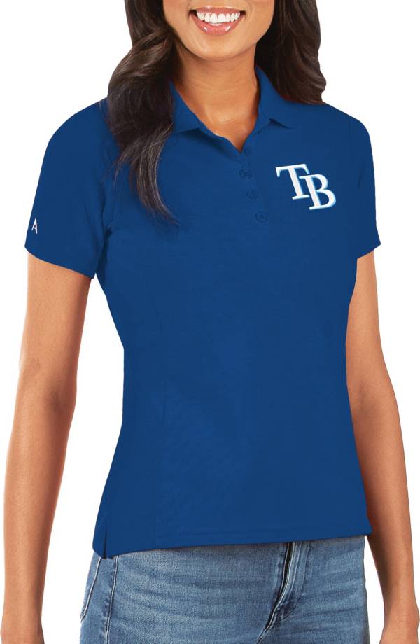 Antigua Women's Tampa Bay Rays Royal Legacy Pique Polo product image