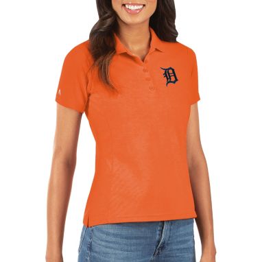 sorry, Antigua Women's Detroit Tigers Orange Legacy Pique Polo is currently out of stock