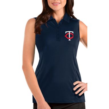 sorry, Antigua Women's Minnesota Twins Navy Tribute Sleeveless Polo is currently out of stock