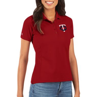 sorry, Antigua Women's Minnesota Twins Red Legacy Pique Polo is currently out of stock