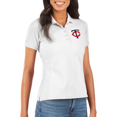sorry, Antigua Women's Minnesota Twins White Legacy Pique Polo is currently out of stock