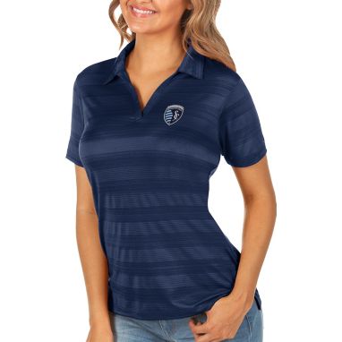 sorry, Antigua Women's Sporting Kansas City Navy Compass Polo is currently out of stock