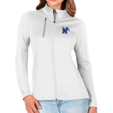 sorry, Antigua Women's Memphis Tigers Generation Half-Zip Pullover White Shirt is currently out of stock