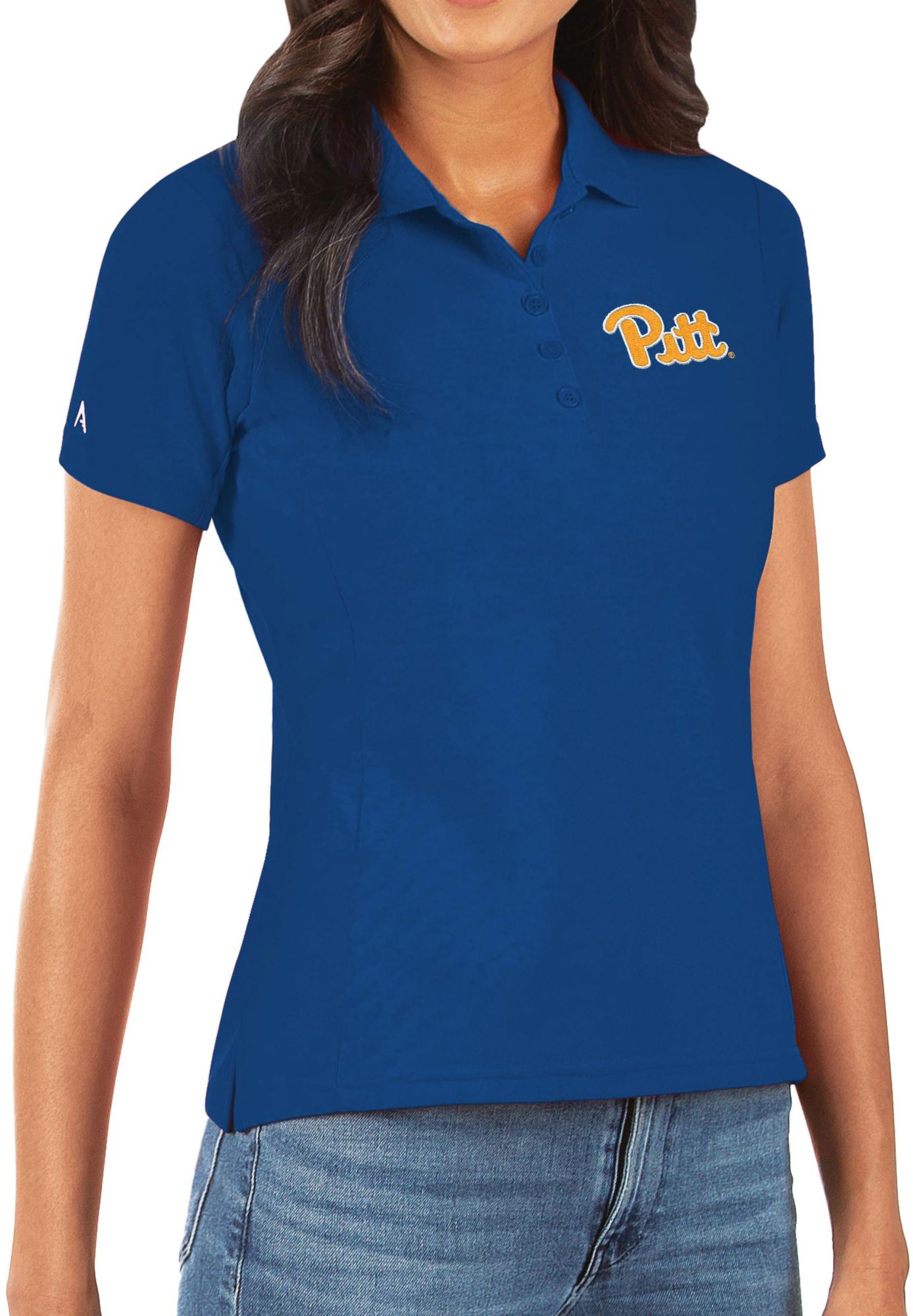 Antigua Women's Pitt Panthers Legacy Pique Polo