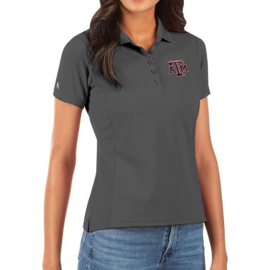 sorry, Antigua Women's Texas A&M Aggies Grey Legacy Pique Polo is currently out of stock