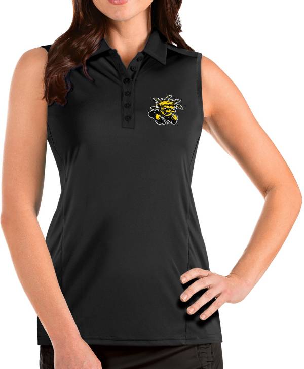 Antigua Women's Wichita State Shockers Tribute Sleeveless Tank Black Top product image