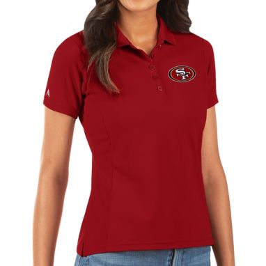 sorry, Antigua Women's San Francisco 49ers Red Legacy Pique Polo is currently out of stock