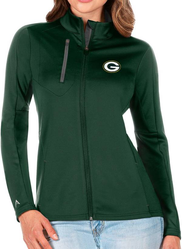 Antigua Women's Green Bay Packers Green Generation Full-Zip Jacket product image